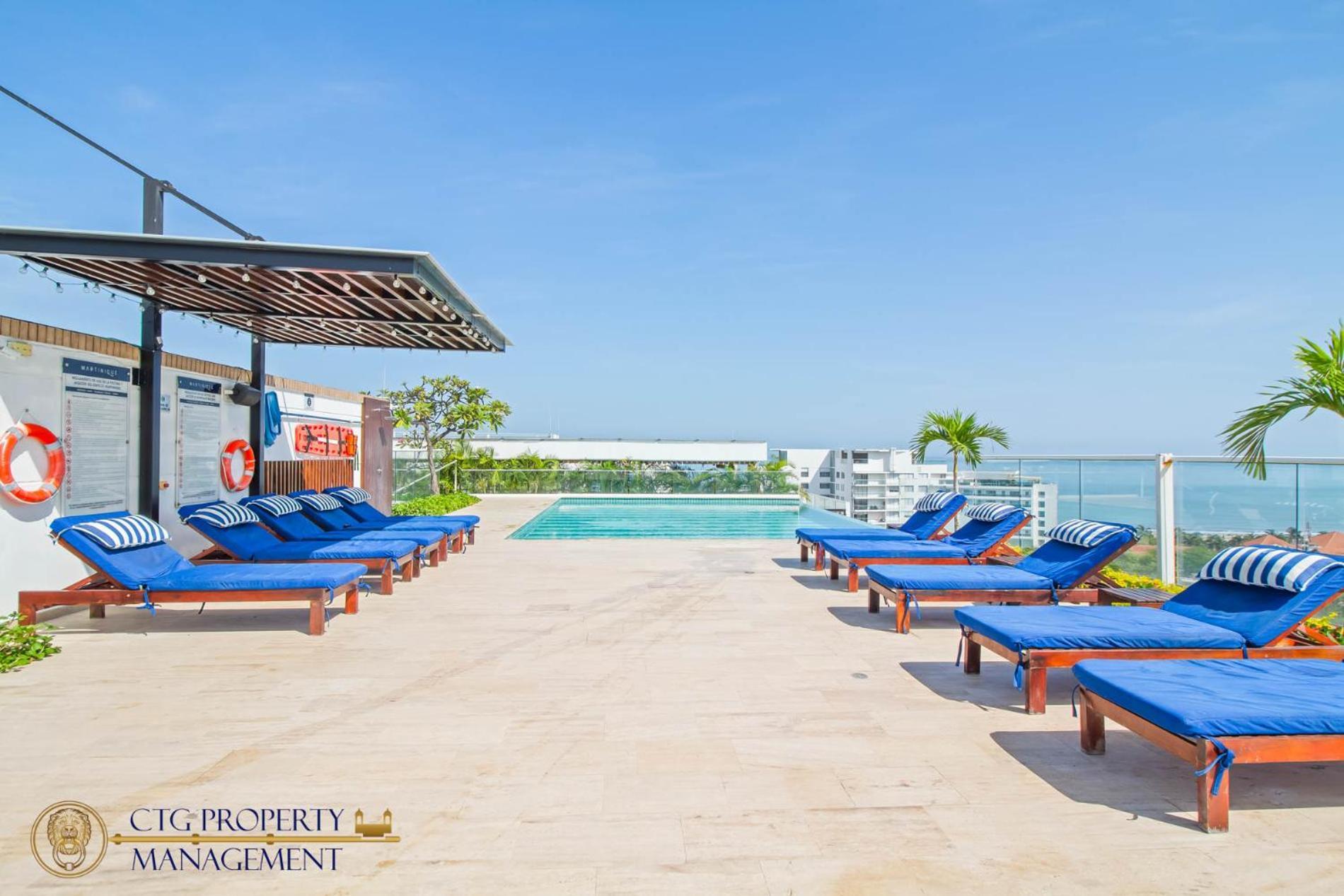 Martinique Cartagena, Beautiful 1 & 2 Bedroom Apartments ภายนอก รูปภาพ